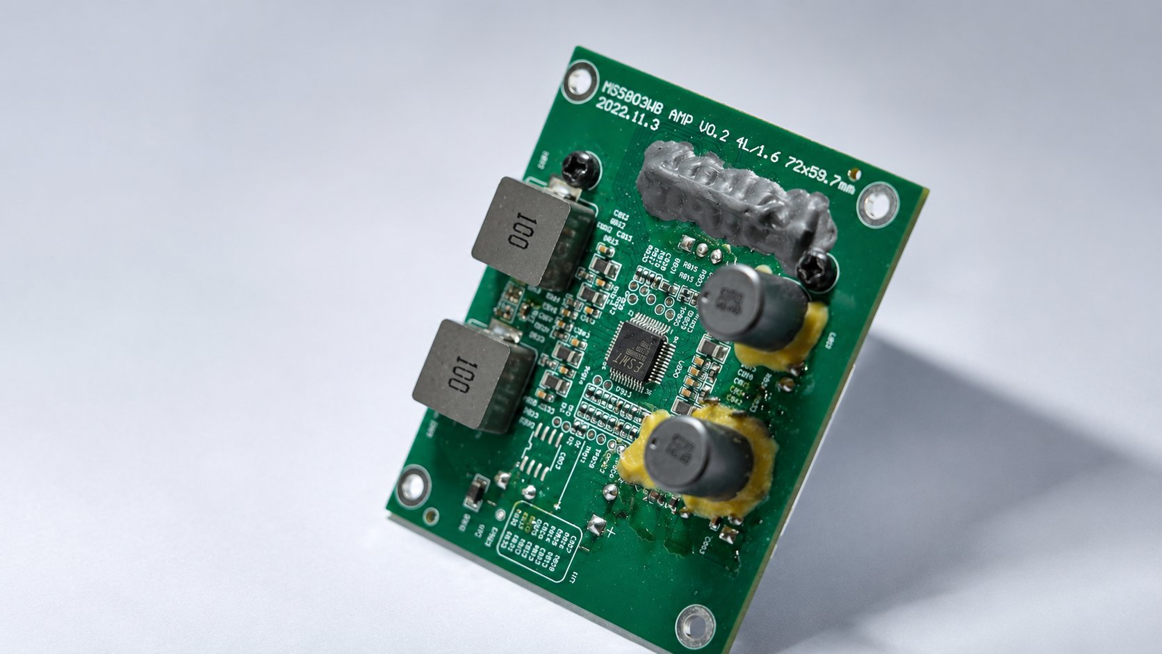 Engineering team working on embedded audio software